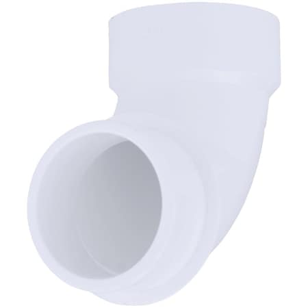 Charlotte Pipe And Foundry 1-1/2 In. Schedule 40 90 Deg. DWV PVC Street Elbow 1/4 Bend PVC 00302  0800HA